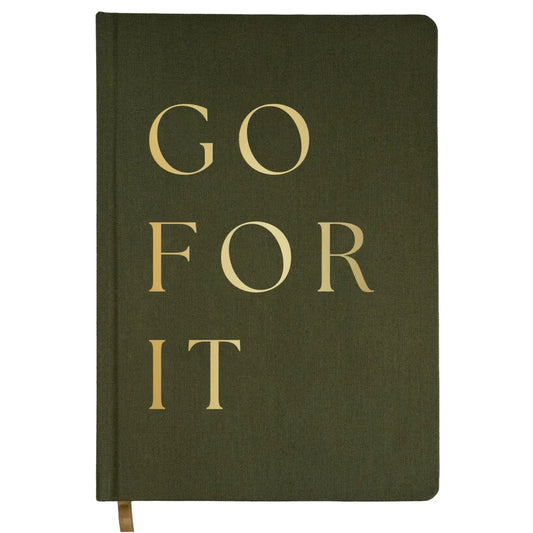 Go For It Fabric Journal - Sweet Water Decor