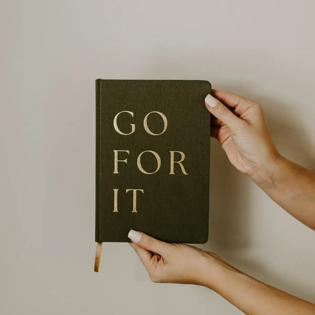 Go For It Fabric Journal - Sweet Water Decor