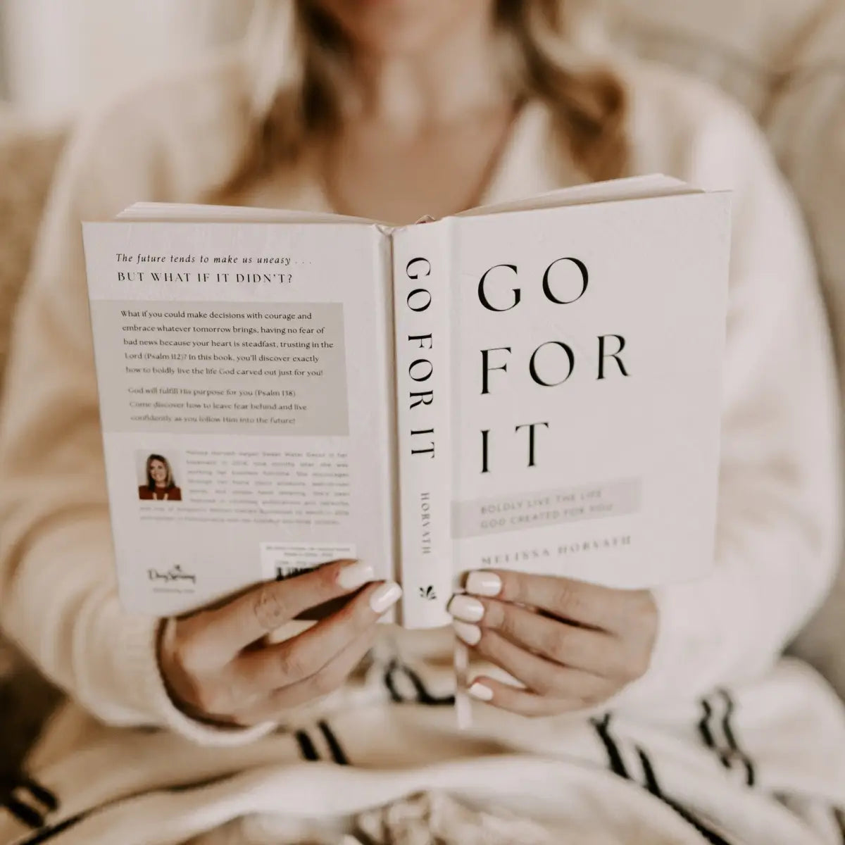 Go For It: 90 Devotions to Boldly Live the Life God Created - Sweet Water Decor