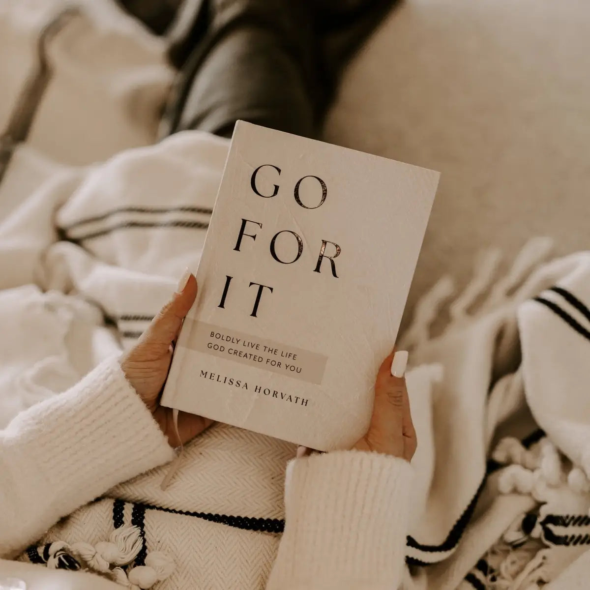 Go For It: 90 Devotions to Boldly Live the Life God Created - Sweet Water Decor