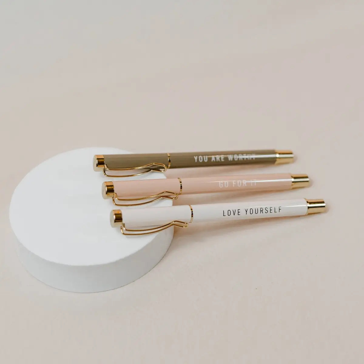 Go For It Metal Pen Set - Sweet Water Decor
