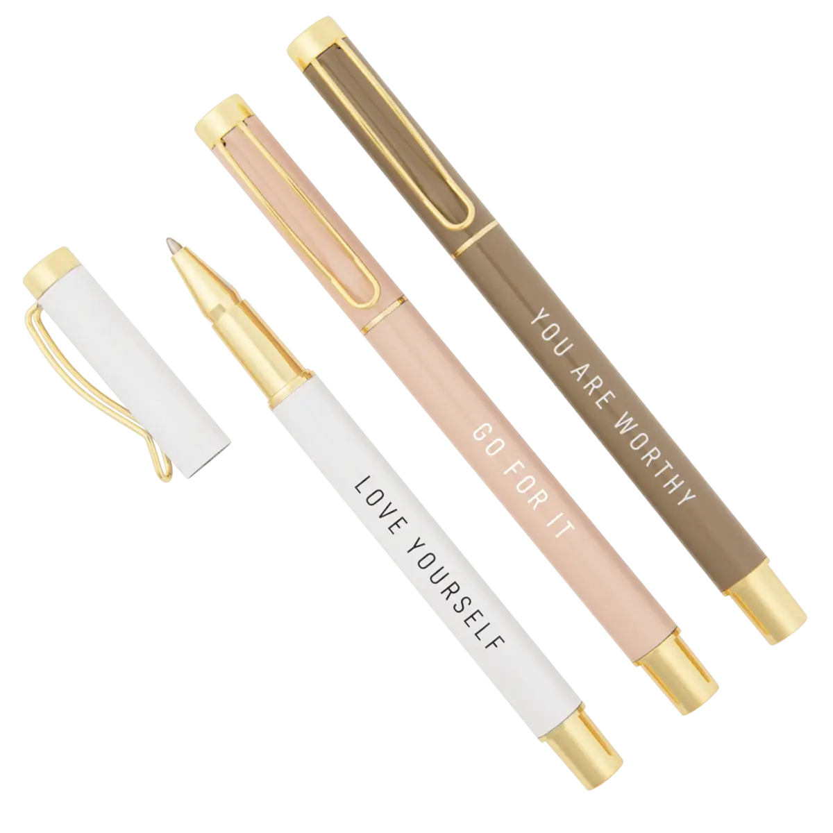 Go For It Metal Pen Set - Sweet Water Decor