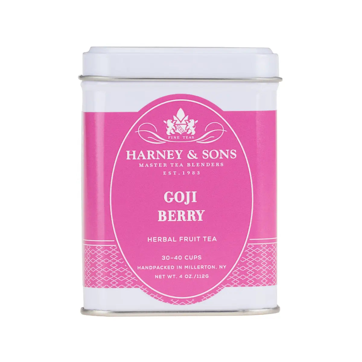 Decaf Goji Berry Fruit Tea - Loose / 4 oz. Tin - Harney & Sons Fine Teas