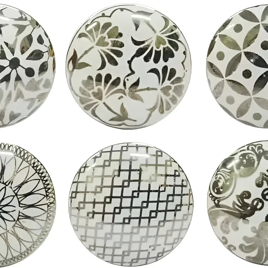 Gold Assorted Ceramic Drawer Knobs (each) - Plutus imports