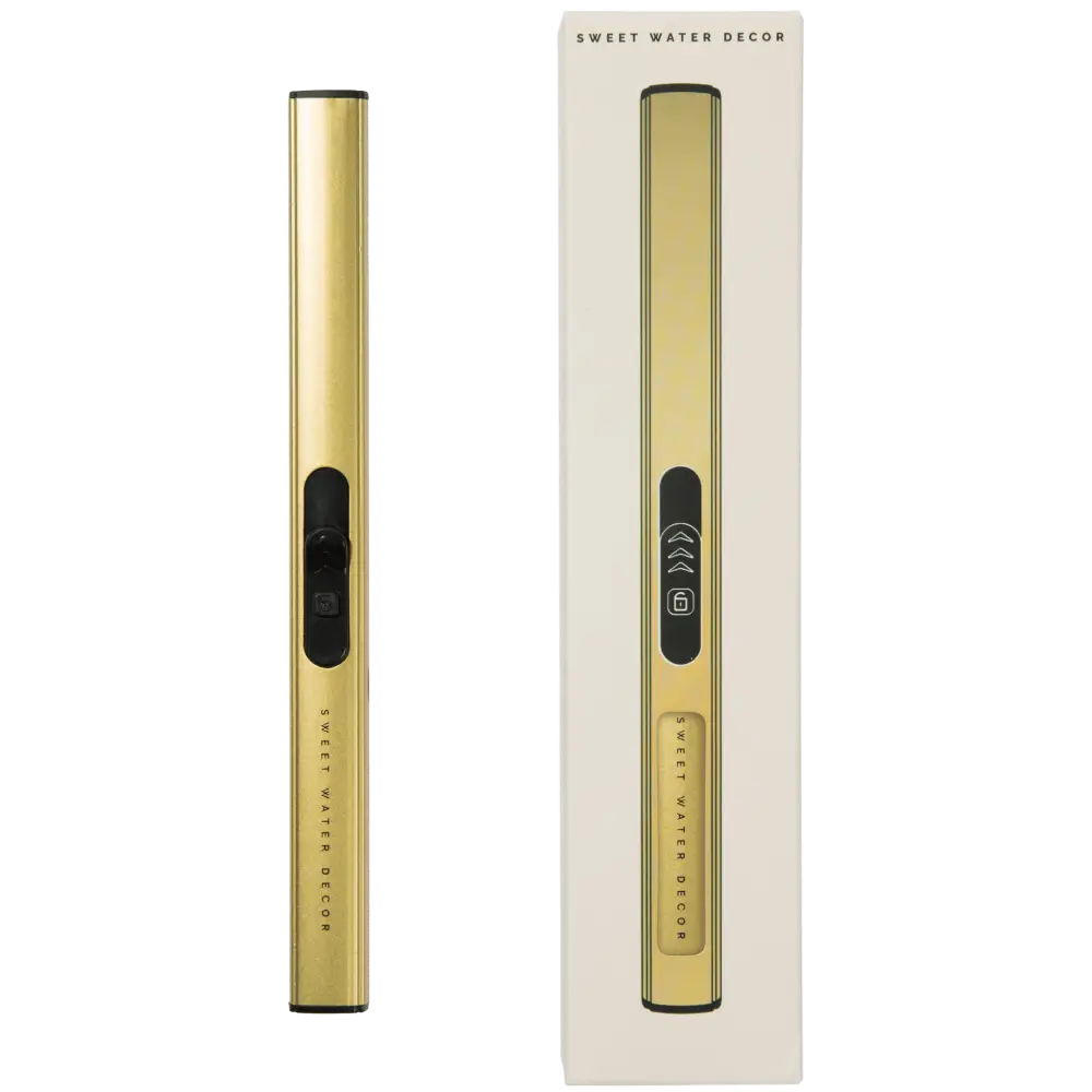 Gold Electric Lighter - Sweet Water Decor