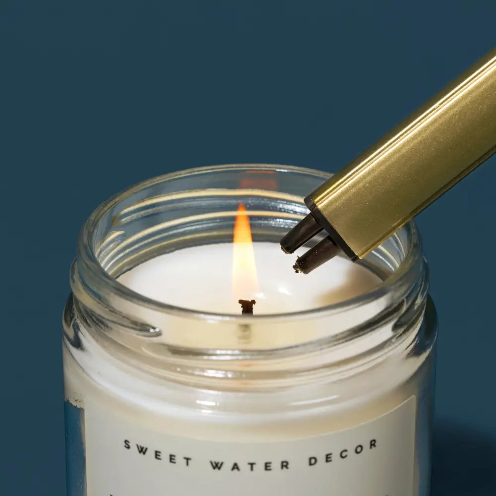 Gold Electric Lighter - Sweet Water Decor