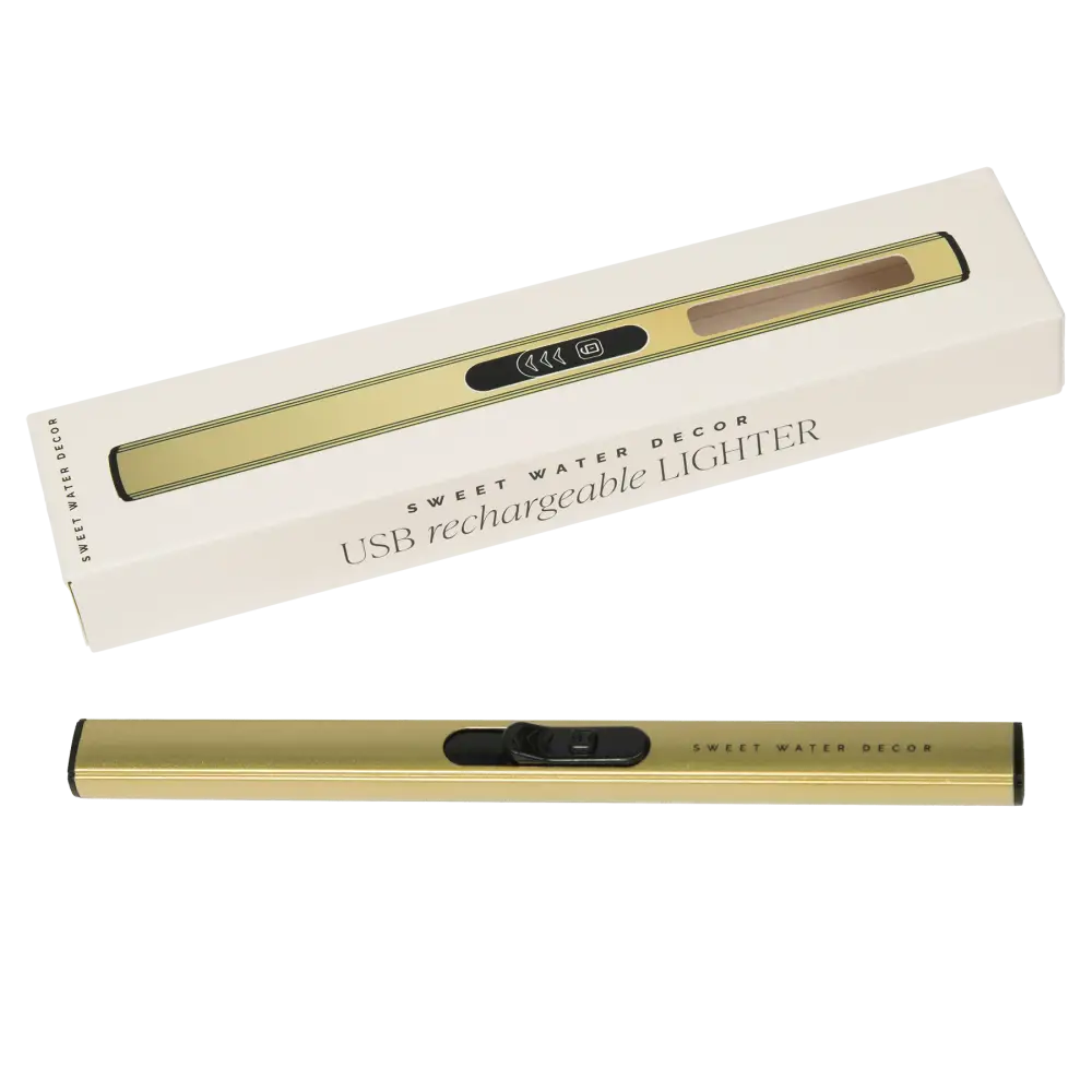 Gold Electric Lighter - Sweet Water Decor