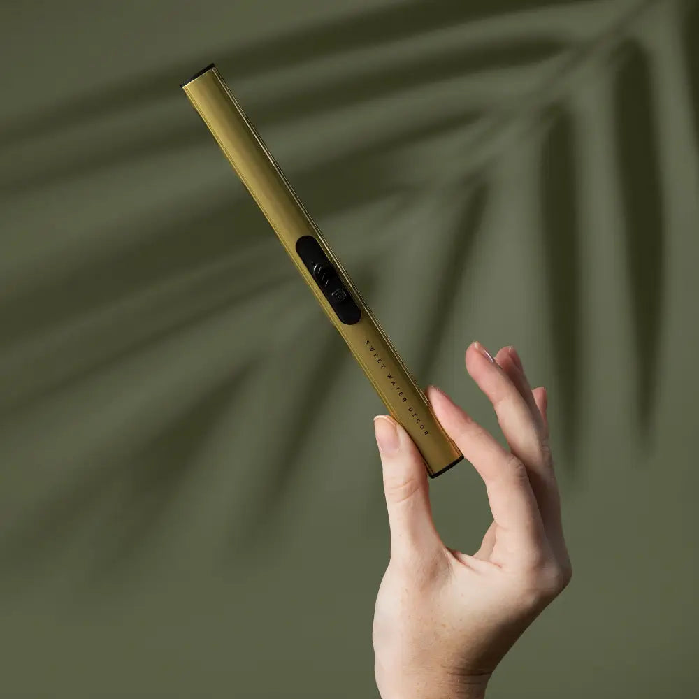 Gold Electric Lighter - Sweet Water Decor