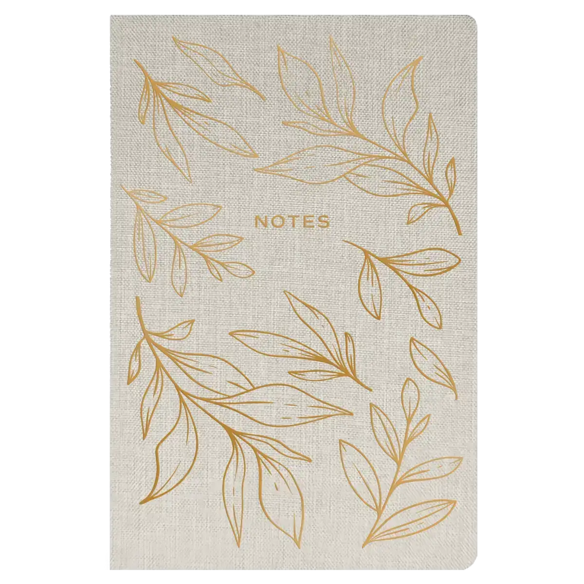 Gold Leaves Notes Journal - Sweet Water Decor