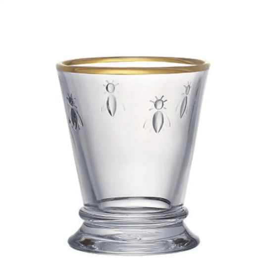 Gold-Rim Bee Tumblers - Set of 4 - La Rochere