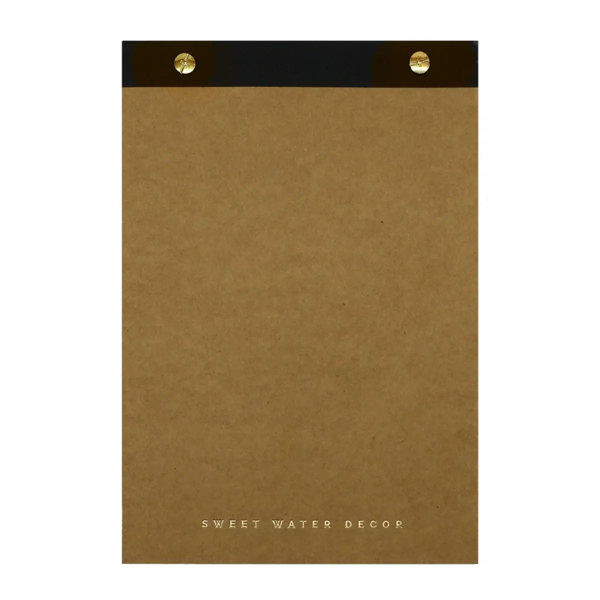 Gold Rivet Basic Notepad - Sweet Water Decor