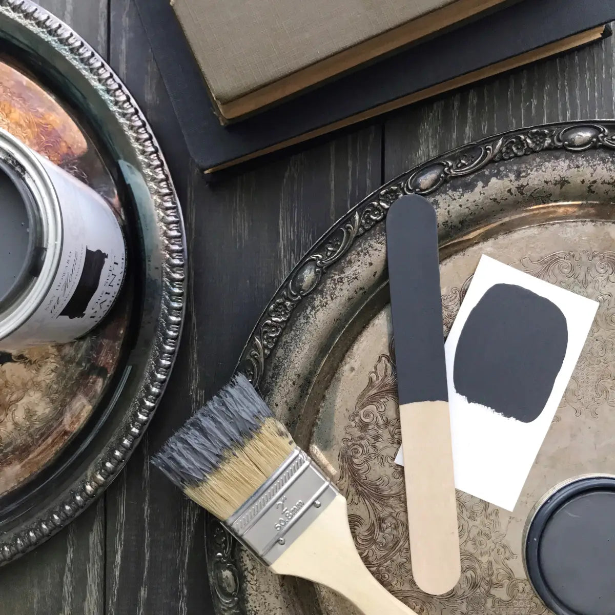 Gray - One Step Paint - A Good Man is Hard to Find - 4oz Sample - Amy Howard At Home