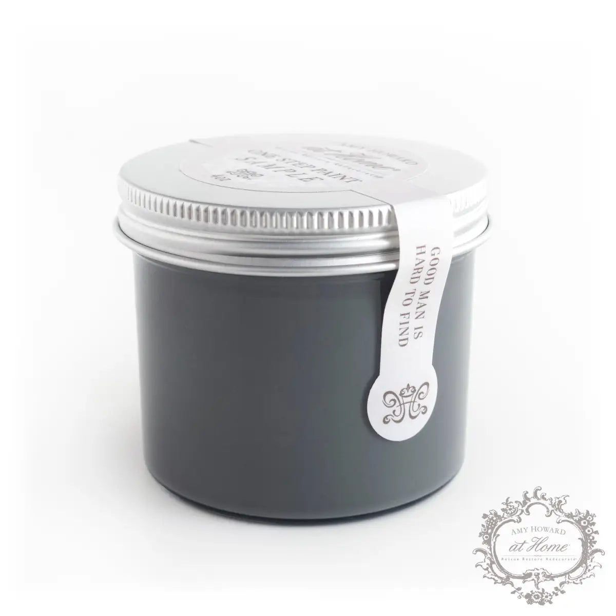 Gray - One Step Paint - A Good Man is Hard to Find - 4oz Sample - Amy Howard At Home