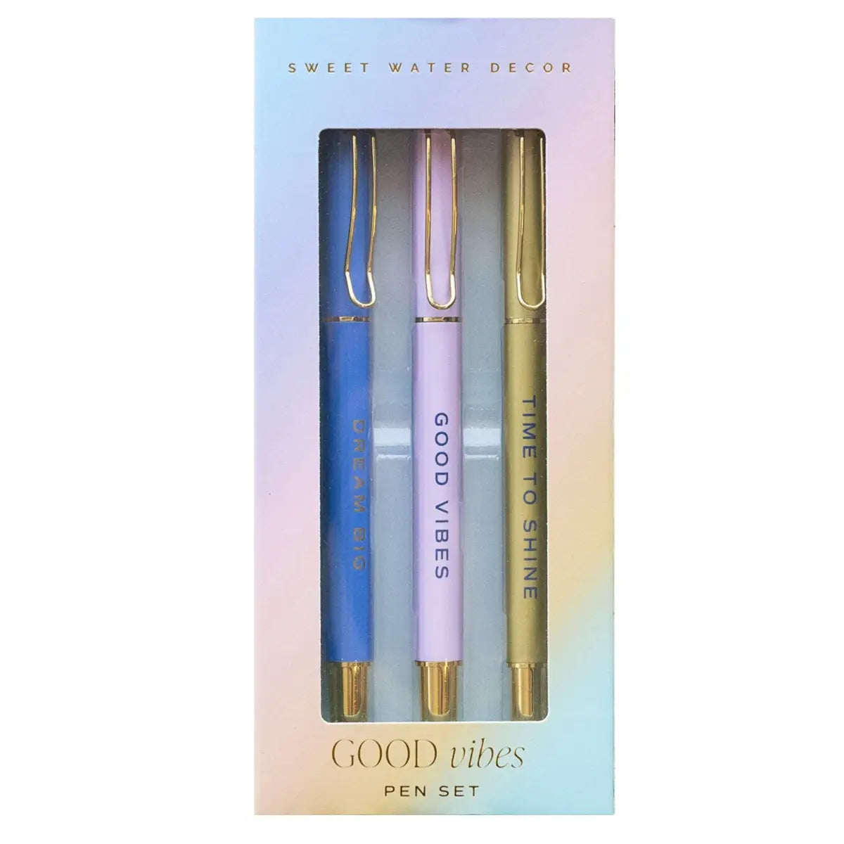 Good Vibes Pen Set - Sweet Water Decor