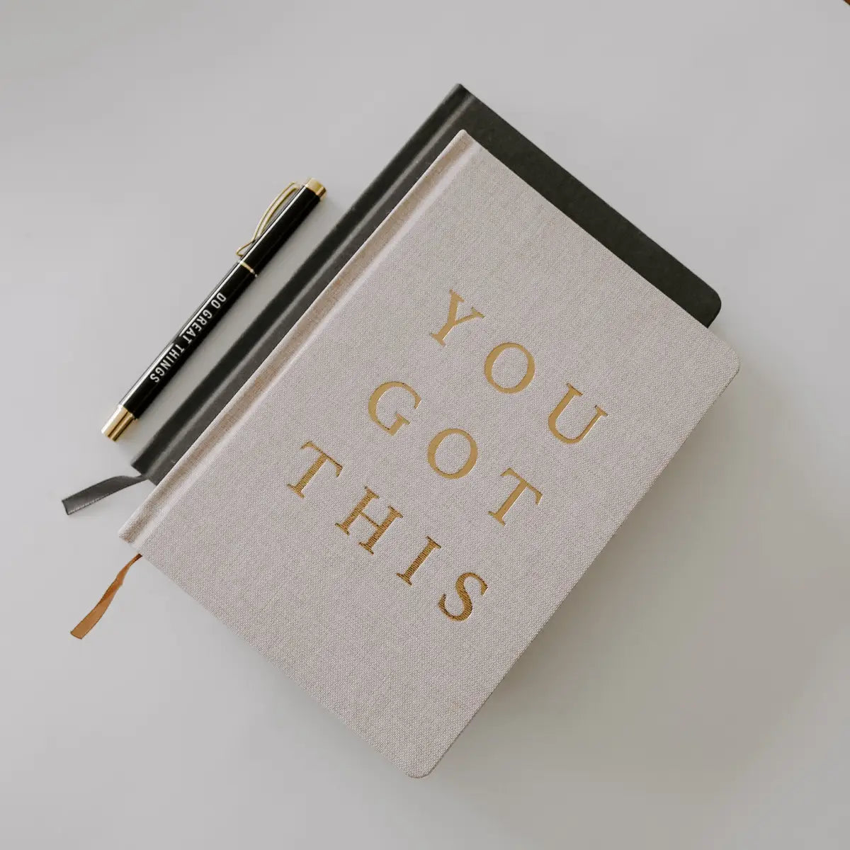 You Got This Fabric Journal - Sweet Water Decor