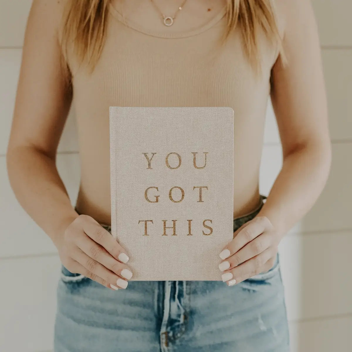 You Got This Fabric Journal - Sweet Water Decor