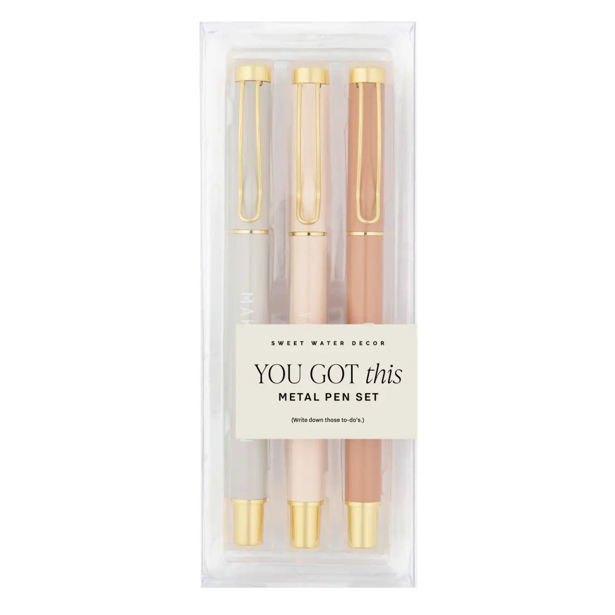 You Got This Metal Pen Set - Sweet Water Decor