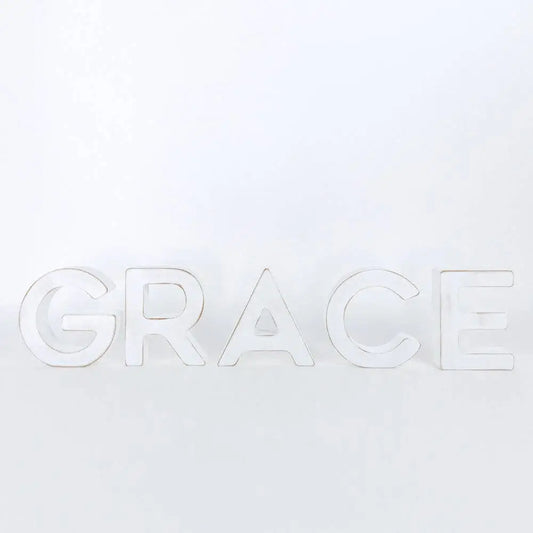 GRACE Letter Set 4.5’’ - Adams & Co.