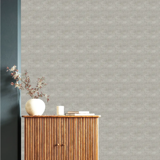 Grasscloth Print Wallpaper - Wipeable - Loomwell Home Goods