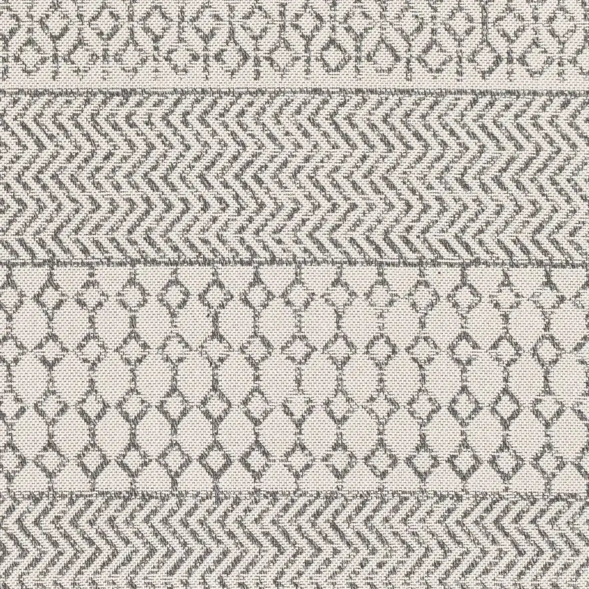 Gray Cotton Area Rug - Boutique Rugs