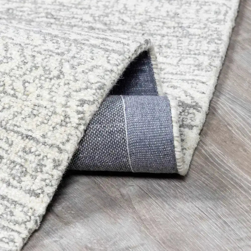 Gray Tufted Maroc Wool Rug - Boutique Rugs