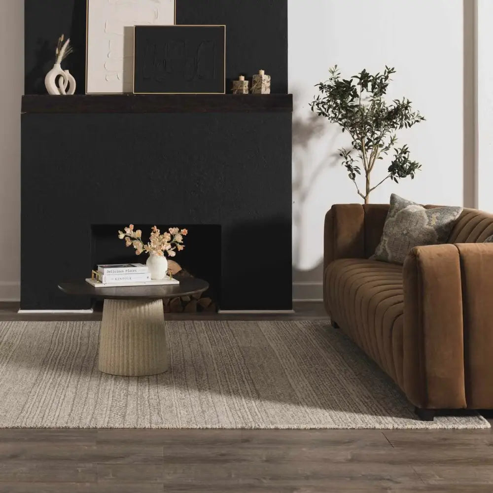 Gray Tufted Maroc Wool Rug - Boutique Rugs