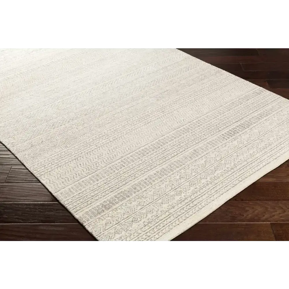 Gray Tufted Maroc Wool Rug - Boutique Rugs