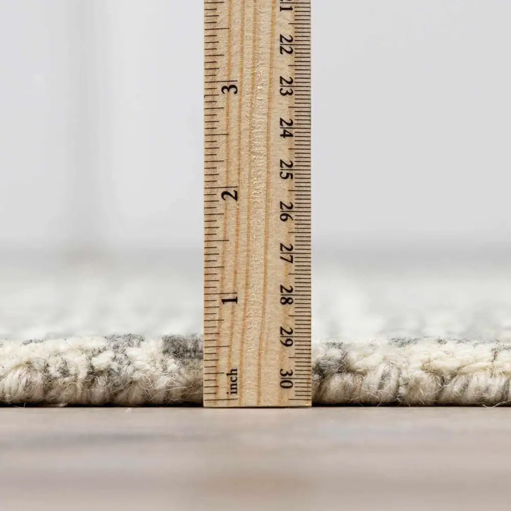 Gray Tufted Maroc Wool Rug - Boutique Rugs