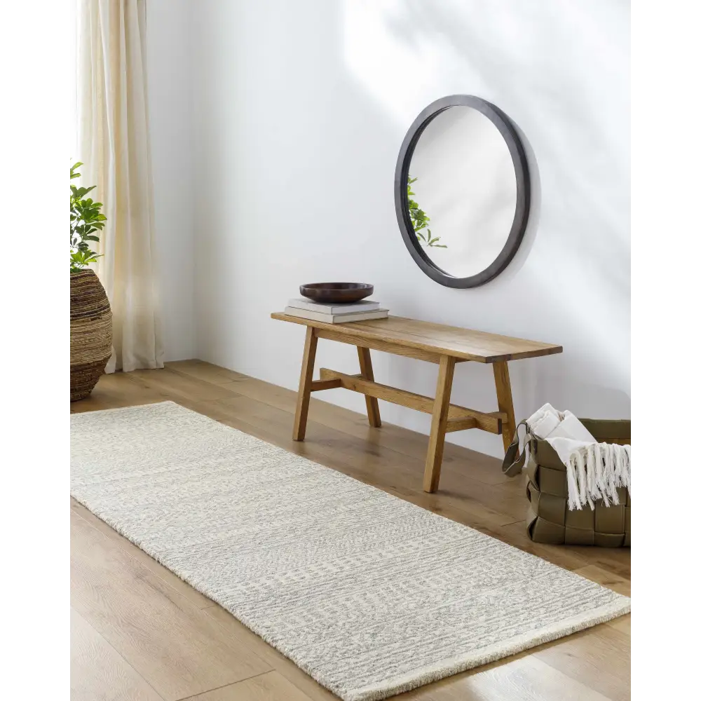 Gray Tufted Maroc Wool Rug - Boutique Rugs