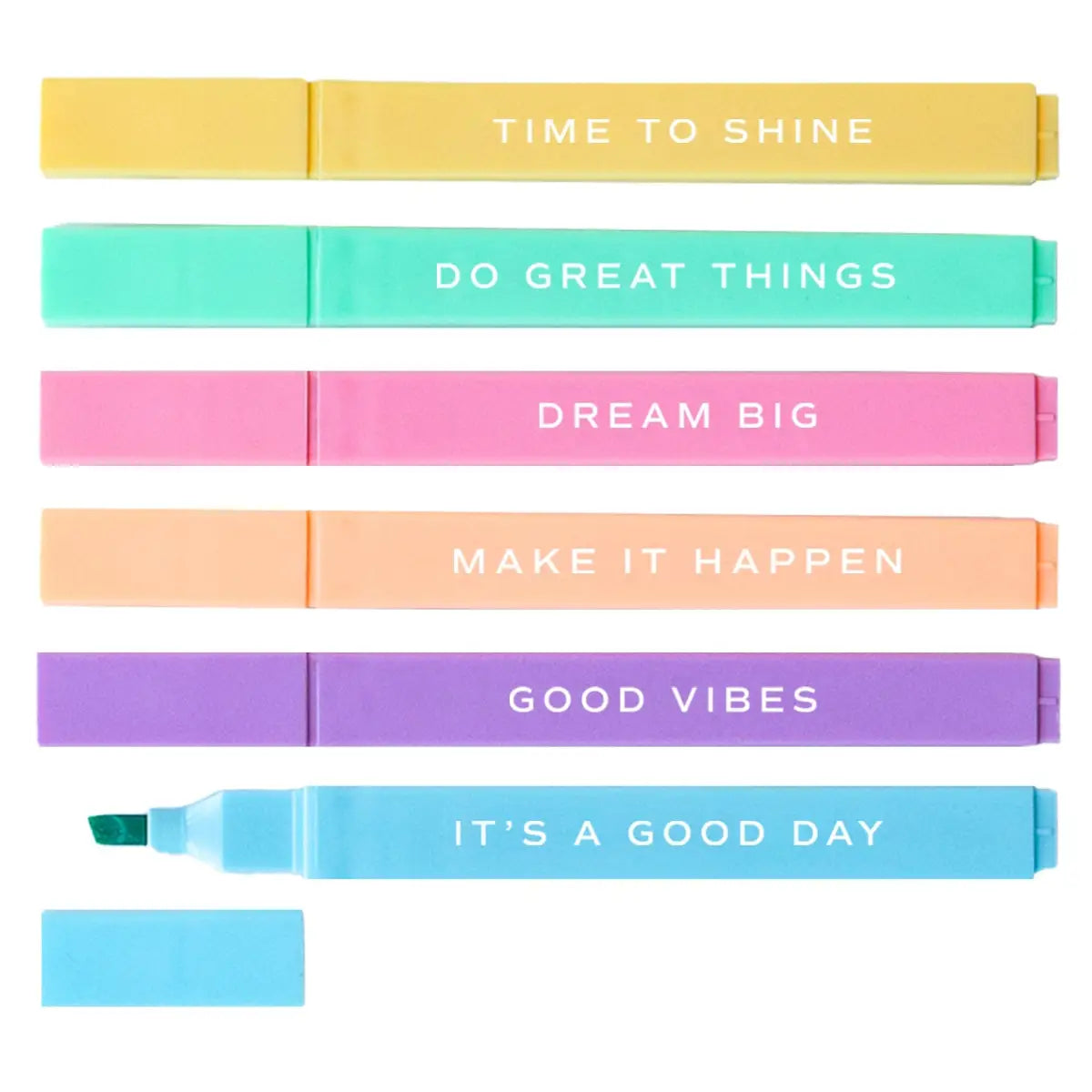 Do Great Things Highlighters Set - Sweet Water Decor