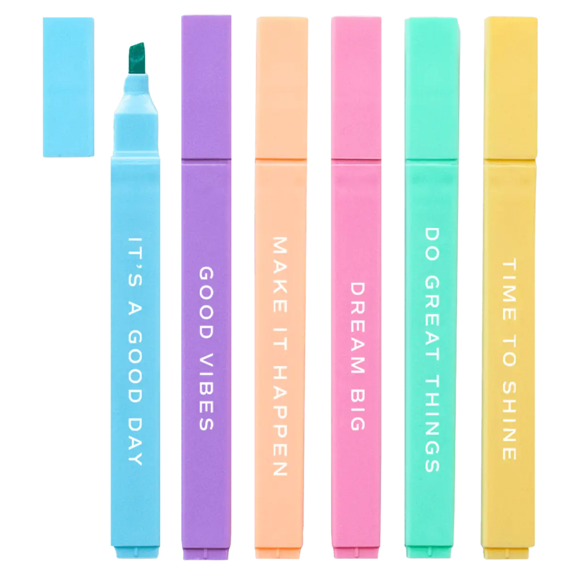 Do Great Things Highlighters Set - Sweet Water Decor
