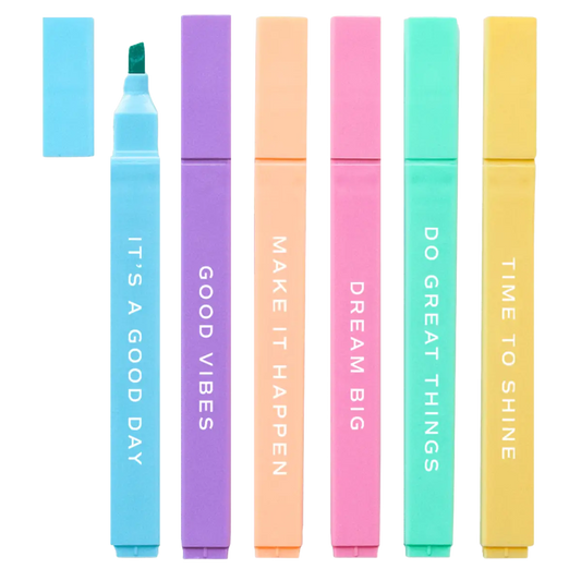 Do Great Things Highlighters Set - Sweet Water Decor