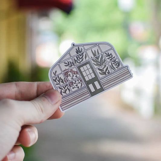 Green House - Sticker - Still Magnolia