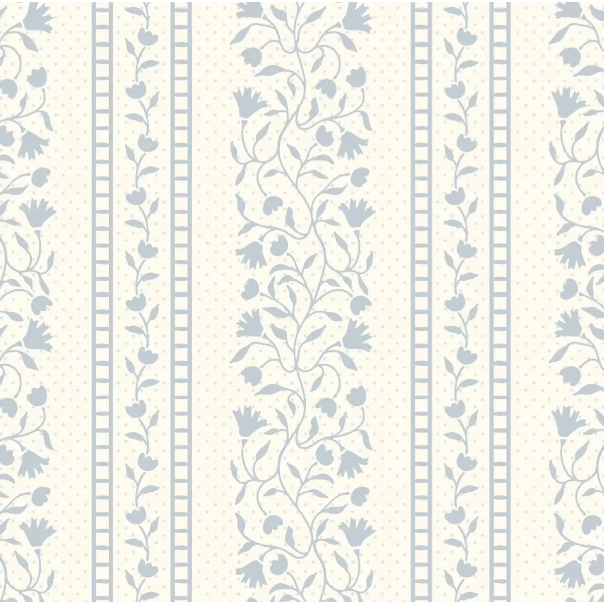 Gretchen Wallpaper - Delicate Cottage Stripe - by Heights Design Studio - Loomwell Home Goods