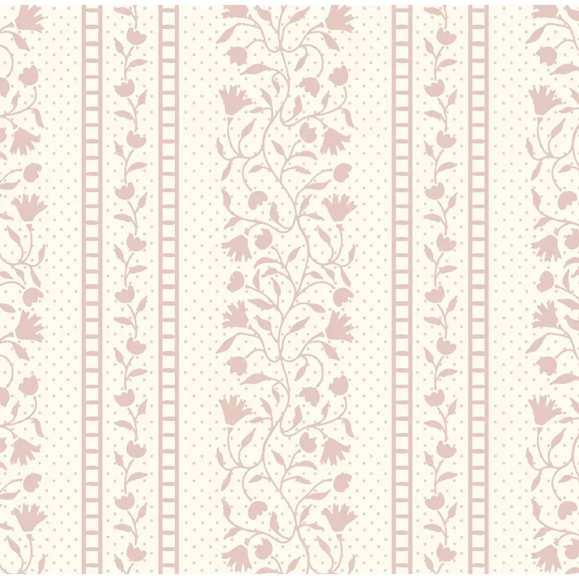 Gretchen Wallpaper - Delicate Cottage Stripe - by Heights Design Studio - Loomwell Home Goods