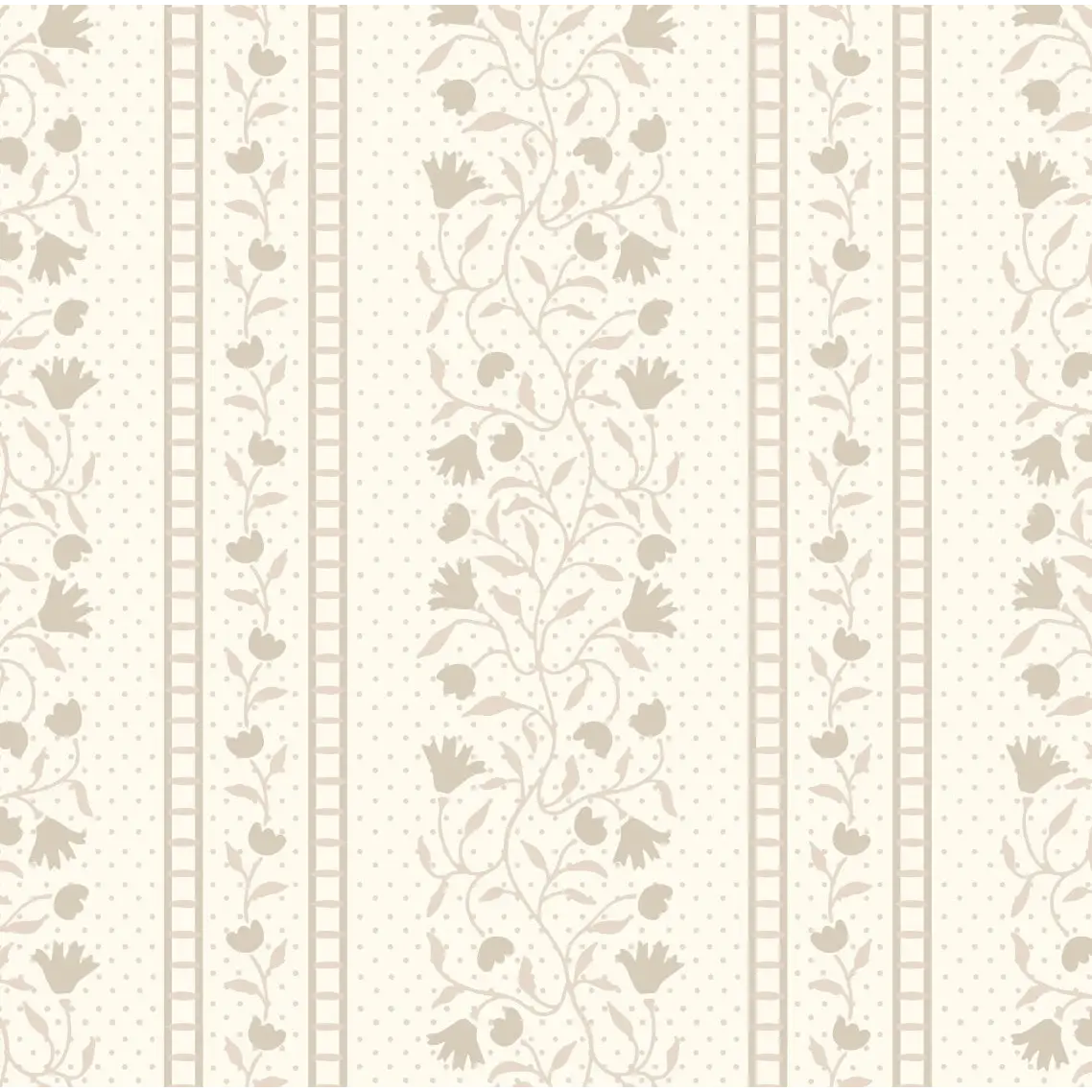 Gretchen Wallpaper - Delicate Cottage Stripe - by Heights Design Studio - Loomwell Home Goods