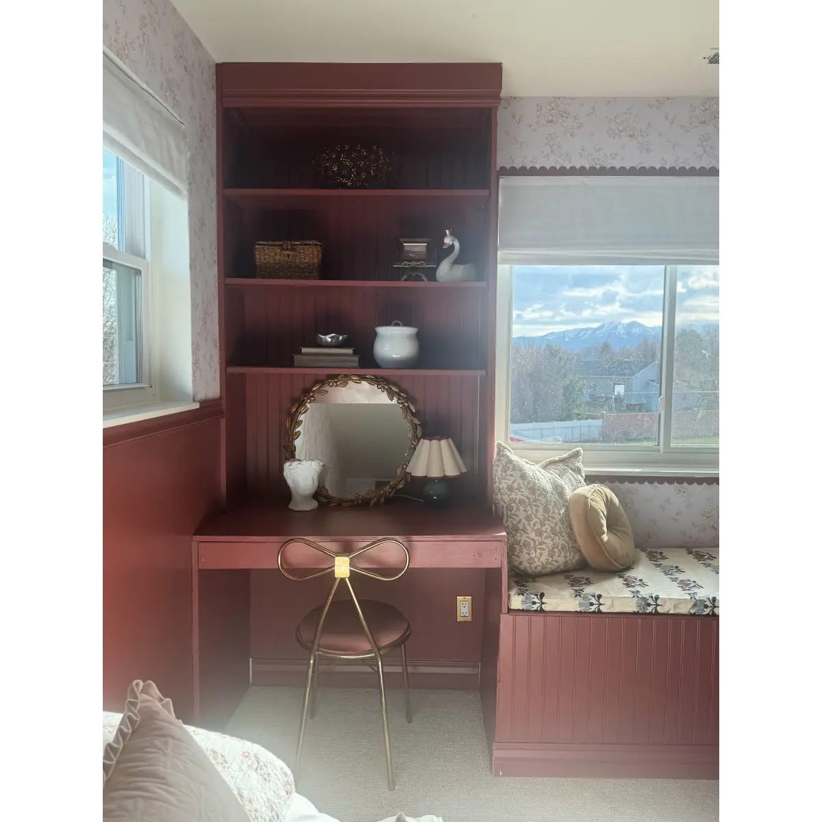 Gretl Wallpaper - Subtle Floral - by Emily Cooper Art - Loomwell Home Goods
