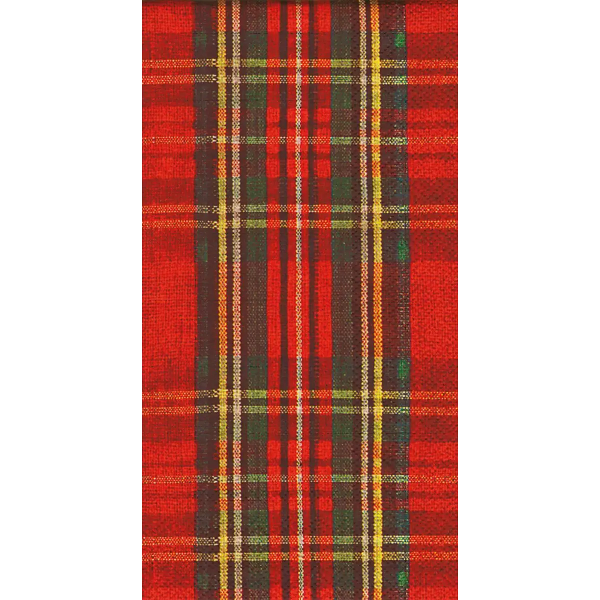 Guest Towels - Classic Plaid - Christmas - Paper - Boston International