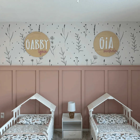Hailey Wallpaper - Branch Line Drawings - Hailey Creative - Loomwell Home Goods