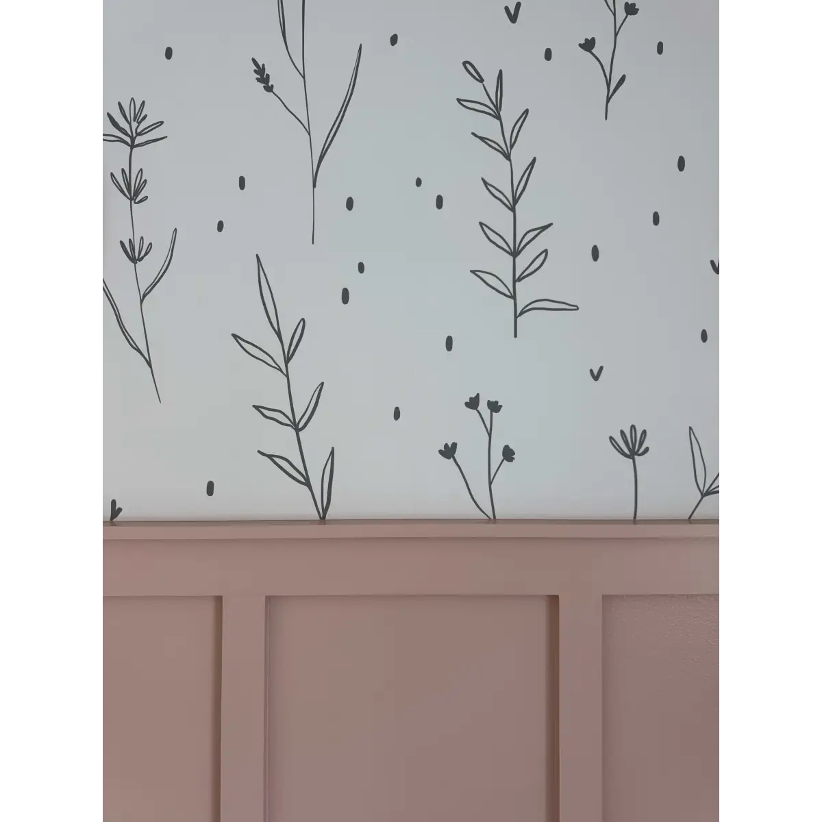 Hailey Wallpaper - Branch Line Drawings - Hailey Creative - Loomwell Home Goods