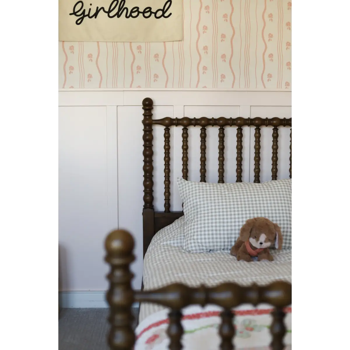 Halle Wallpaper - Sweetest Cottage Stripe - by Gabriela Dachin - Loomwell Home Goods