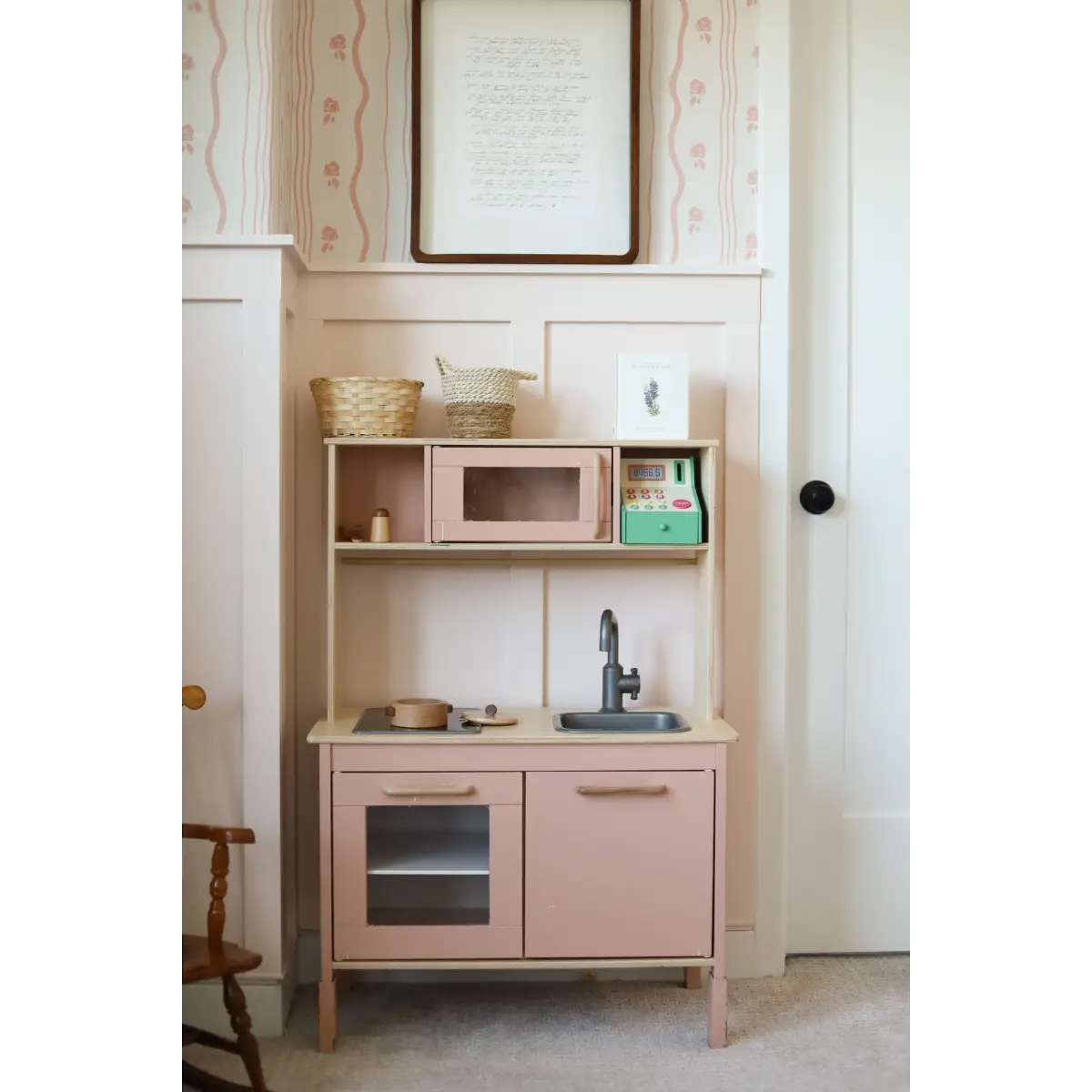 Halle Wallpaper - Sweetest Cottage Stripe - by Gabriela Dachin - Loomwell Home Goods