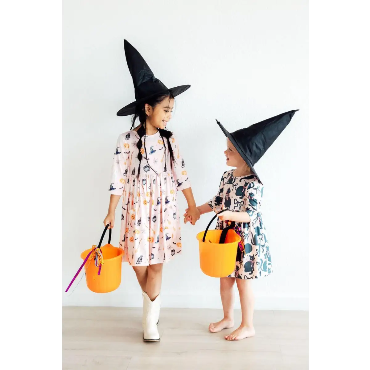 Halloween Hey Boo Pocket Twirl Dress - Mila & Rose ®