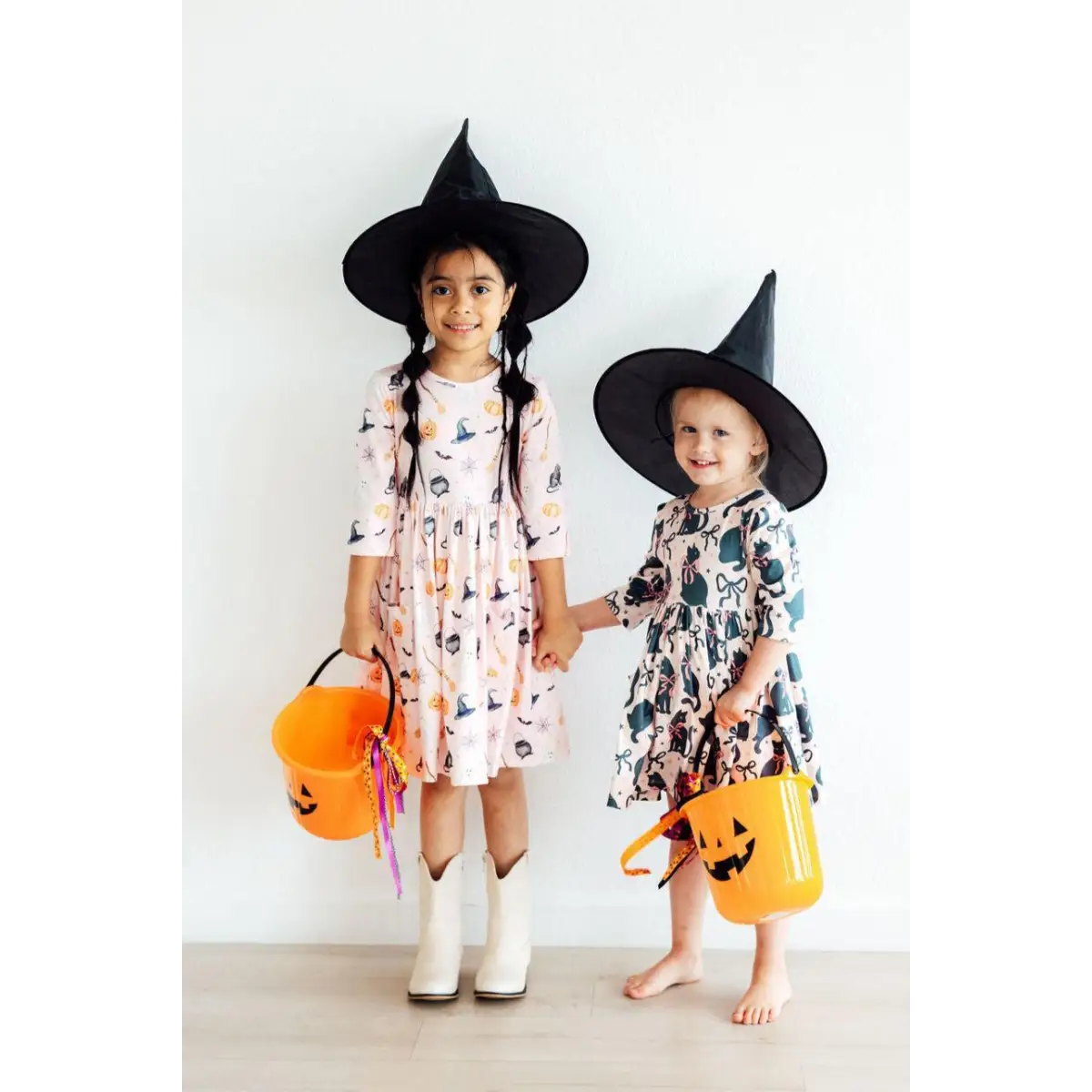 Halloween Hey Boo Pocket Twirl Dress - Mila & Rose ®