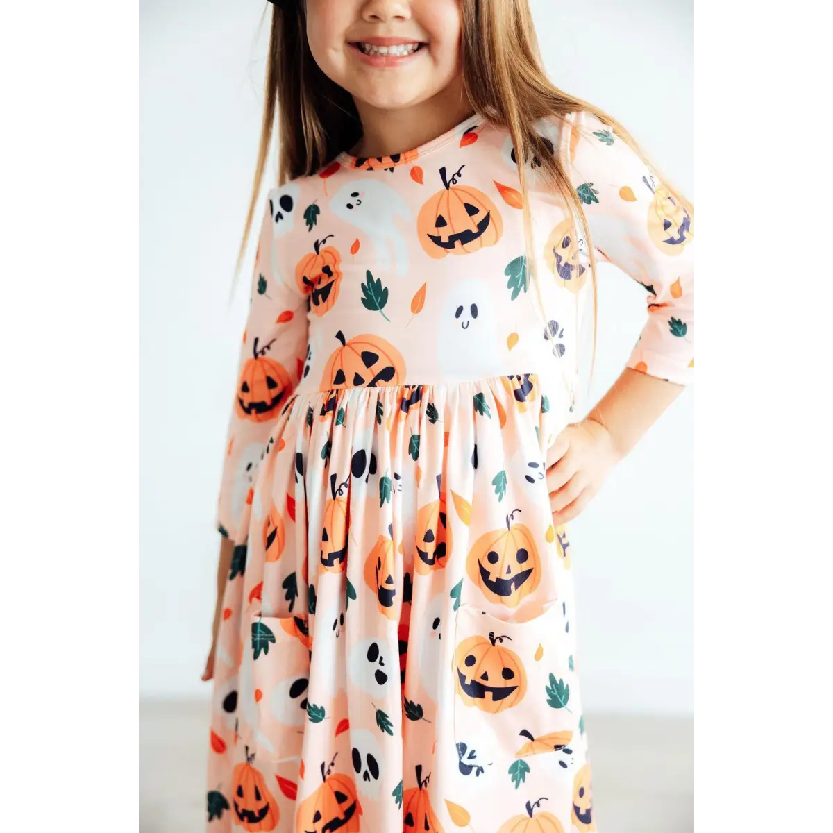 Halloween Pumpkin Twirl Dress - Mila & Rose ®