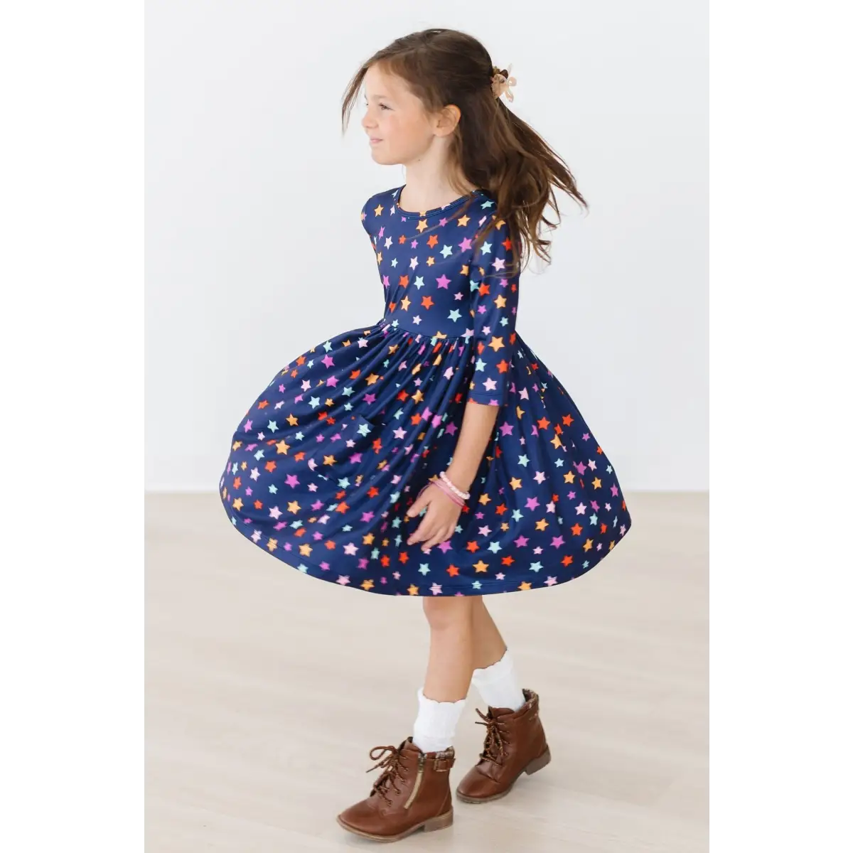Pocket Twirl Dress - Halloween Stars - Mila & Rose ®