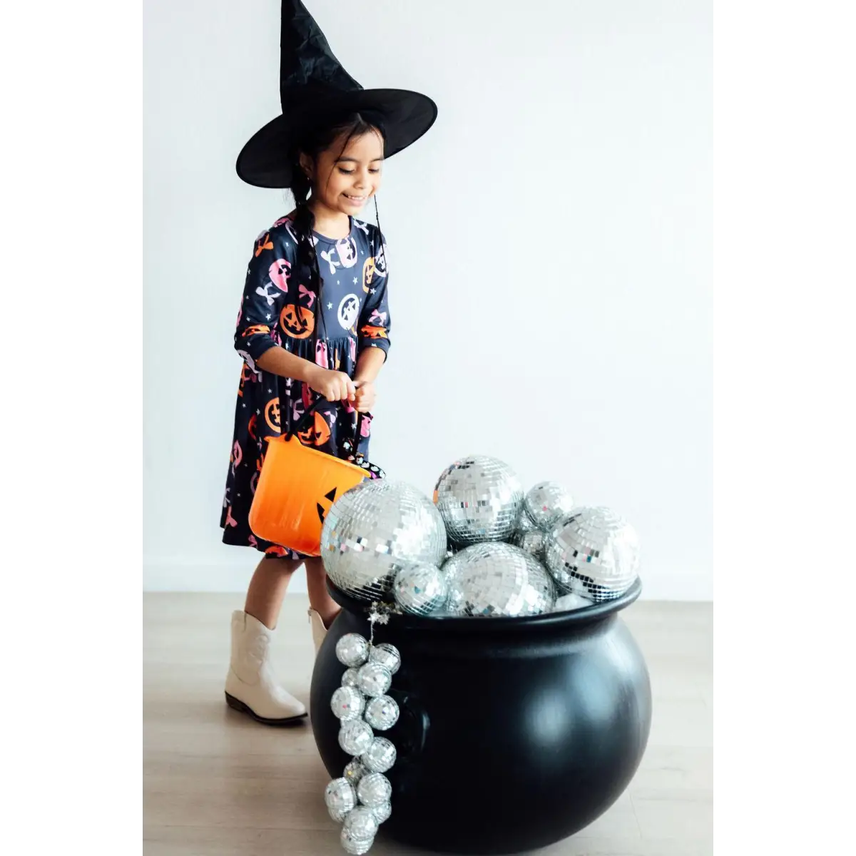 Halloween Sweet Tooth Pocket Twirl Dress - Mila & Rose ®