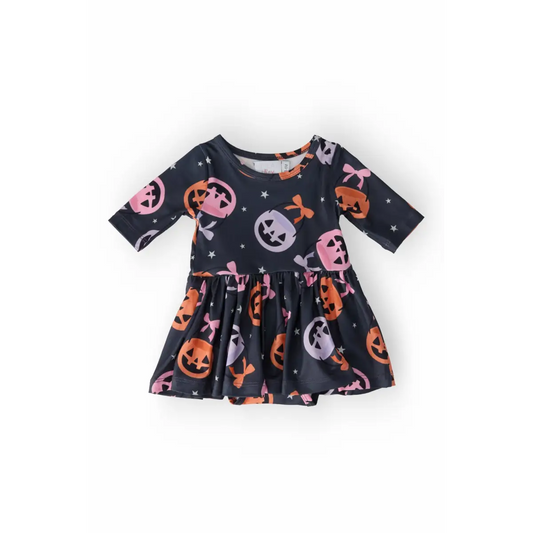 Halloween Sweet Tooth Twirl Bodysuit Outfit - Mila & Rose ®