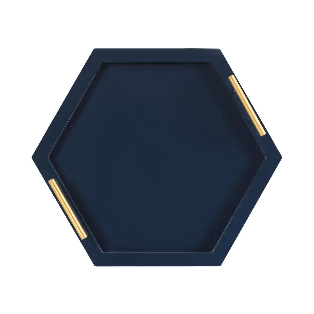 Halsey Hexagon Decorative Tray Organizer - kateandlaurel
