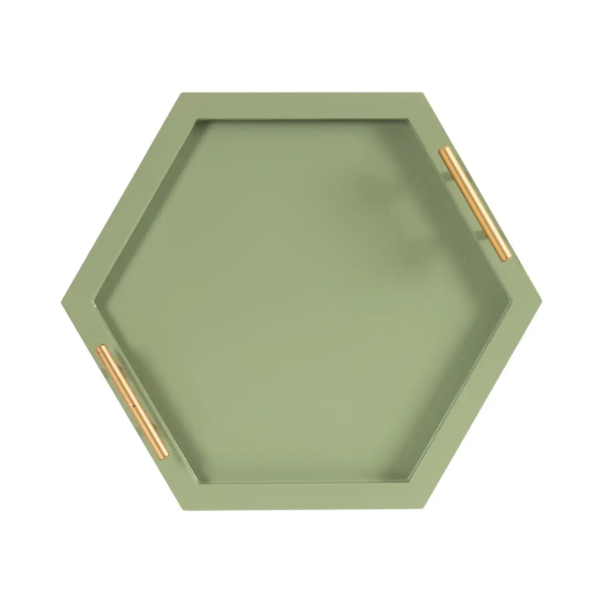 Halsey Hexagon Decorative Tray Organizer - kateandlaurel